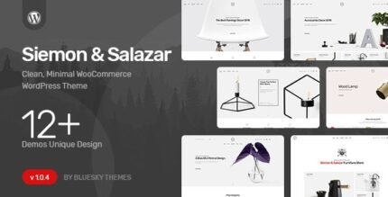 Siemon & Salazar 2.0.0 – Clean, Minimal WooCommerce Theme