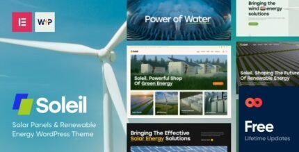 Soleil 1.24.0 – Solar Panels & Renewable Energy WordPress Theme