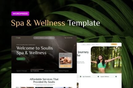 Soulis 1.0 – Spa Elementor Pro Template Kit