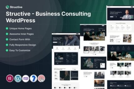 Structive 4.0 – Business Consulting WordPress Theme