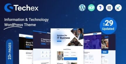 Techex 2 – IT Solutions & Technology WordPress Theme