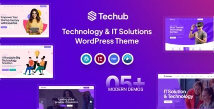 Techub 1.0 – Technology & IT Solutions WordPress Theme
