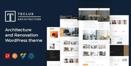Teclus 2.8 – Architecture and Renovation WordPress theme