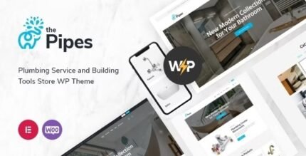 The Pipes 1.20.0 – Plumbing Service and Building Tools Store WordPress Theme