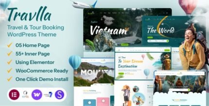 Travlla 1.2.0 – Travel & Tour Booking Agency WordPress Theme