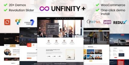 Unfinity 1.3.5 – One Page WordPress