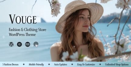 Vouge 1.0.6 – Fashion Clothing WordPress Theme