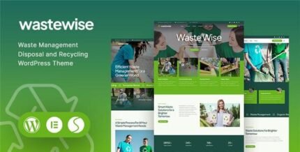 Wastewise 1.0.5 – Waste Management Disposal and Recycling WordPress Theme