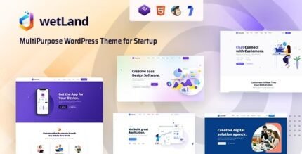 Wetland 2.0.2 – MultiPurpose WordPress Theme for Startup