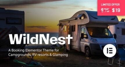 WildNest 1.2.1 – Campgrounds & RV Parks Booking Theme