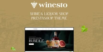 Winesto Elementor 1.1.0 – Wine & Liquor Prestashop Theme