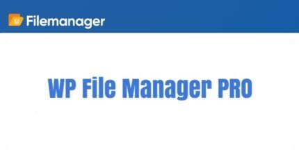 WP File Manager PRO 8.4.3 – Manage your WP files