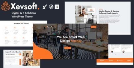 Xevsoft 1.0.0 – Digital & It Solutions WordPress Theme