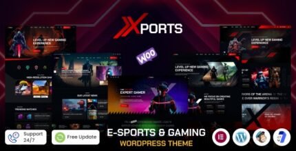 Xports 1.1.0 – eSports and Gaming WordPress Theme