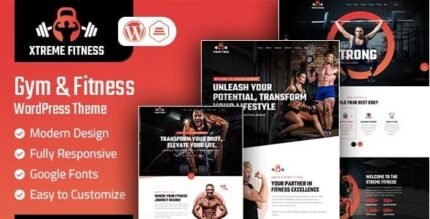 Xtreme Fitness 1.0.1 – Gym & Fitness WordPress Theme