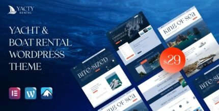 Yacty 1.0.1 – Yacht & Boat Rental WordPress Theme