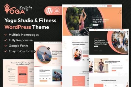 Yoga Delight 1.2 – Yoga Studio & Fitness WordPress Theme