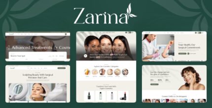 Zarina 1.0.3 – Plastic Surgery WordPress Theme