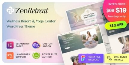 Zen Retreat 1.0.3 – Wellness Resort, Spa & Yoga WordPress Theme