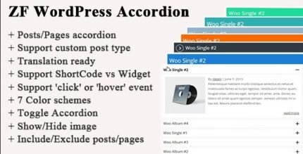 ZF WordPress Accordion 3.0.0