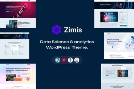 Zimis 1.0.2 – Data Science & Analytics WordPress Theme