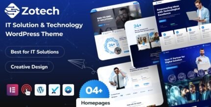 Zotech 1.0.0 – IT Solutions & Technology WordPress Theme