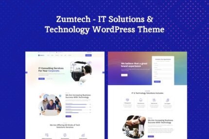 Zumtech 1.0.3 – IT Solutions & Technology WordPress Theme